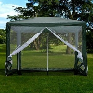 Садовый шатер с сеткой Афина AFM-1061 Green