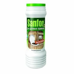 Sanfor Средство дезодорирующее для дачных туалетов Антизапах, 400 г