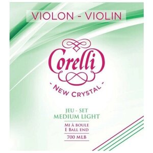 Savarez 700mlb Corelli New Crystal Medium Light - струны для скрипки