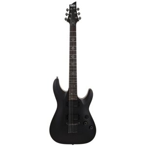 Schecter Demon-6 ABSN гитара электрическая, цвет состаренный чёрный