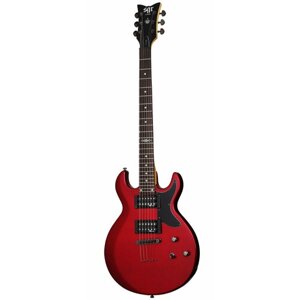 Schecter SGR S-1 MRED Гитара электрическая, 6 струн, чехол в комплекте