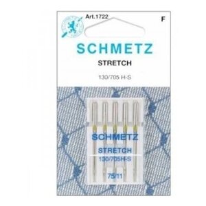 Schmetz Иглы для бытовых швейных машин, для стрейч-ткани,75, 5 шт
