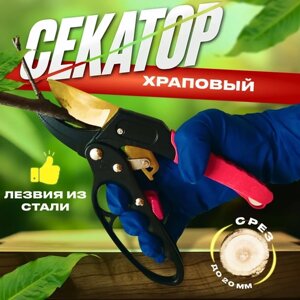 Секатор садовый с храповым механизмом