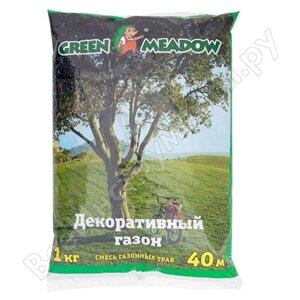 Семена газона GREEN MEADOW декоративный газон для затененных мест 1 кг