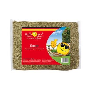 Семена газонной травы Низкорослый GNOM GRAS 0,3кг для дачи, сада, огорода, теплицы / рассады в домашних условиях
