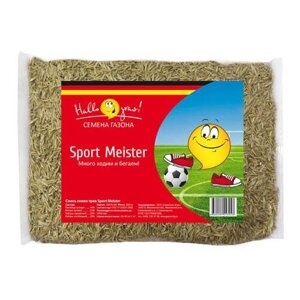 Семена газонной травы Спорт SPORT MEISTER GRAS 0,3кг для дачи, сада, огорода, теплицы / рассады в домашних условиях