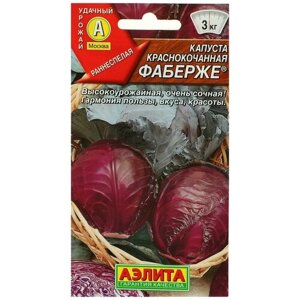 Семена Капуста краснокачанная "Фаберже", 0,2 г
