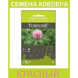 Семена сидерата Клевер (Красный Луговой) для газона Trifolium Protense L TURFLINE DLF 0.05 кг