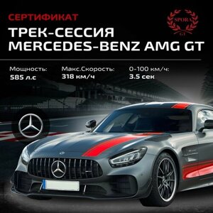 Сертификат на трек-сессию Mercedes Benz AMG GT