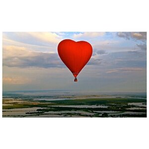 Сертификат Семейный полет на воздушном шаре в форме сердца на двоих в Санкт-Петербурге, 40-90 минут