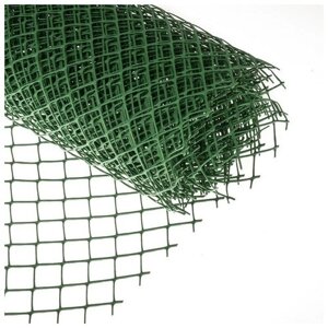 Сетка садовая, 1.5 10 м, ячейка 4 4 см, зелёная, Greengo
