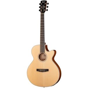 SFX1F-NS SFX Series Электро-акустическая гитара, с вырезом, цвет натуральный, Cort