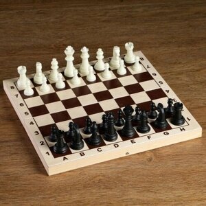 Шахматные фигуры, пластик, король h-62 см, пешка h-3 см