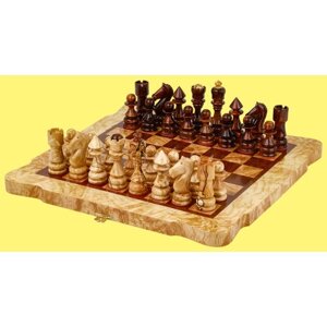 Шахматы Барокко (малые, берёзовый кап)