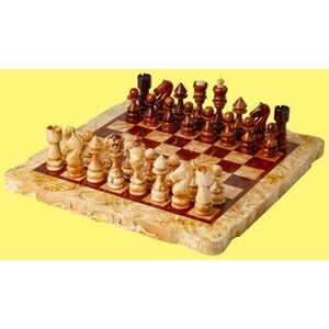 Шахматы Барокко (средние, берёзовый кап)