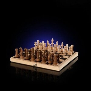 Шахматы деревянные обиходные 29.8 x 29.8 см, король h-7.2 см, пешка h-4.5 см