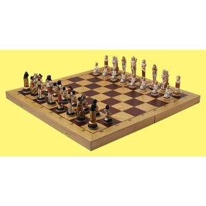 Шахматы Египет (доска из дуба)