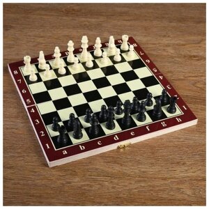 Шахматы "Классические", 29 x 29 см, доска дерево, фигуры пластик 578800
