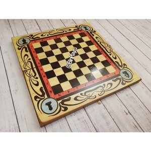 Шахматы, нарды, шашки (3 в 1) Геометрия Фигуры 50