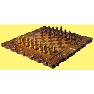 Шахматы, нарды, шашки Рим (с серебром)