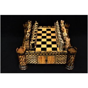 Шахматы ручной работы “Крепость»