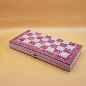 Шахматы шашки нарды 3 в 1 (дорожная) - настольная игра для детей и взрослых