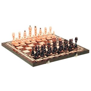 Шахматы турнирные гроссмейстерские подарочные 55 на 55 см деревянные Польша