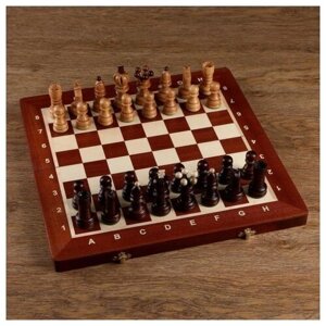 Шахматы "Жемчуг", 40.5х40.5 см, король h=8,5см, пешка h- 5 см