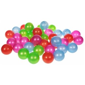 Шарики для сухих бассейнов Нордпласт 40 шт. 8 см (416) красный/фиолетовый/зеленый/синий 40 шт.