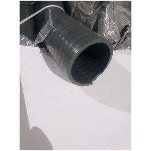 Шланг ассенизаторский 3"диаметр 75 мм.) (10 метров) морозостойкий серый