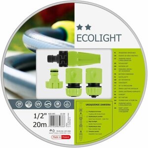 Шланг cellfast ecolight 1/2" 20 м + комплект