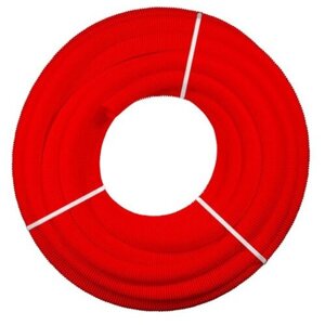 Шланг гофрированный Orio, 30 м, диаметр 25 мм, красный