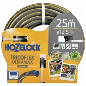Шланг садовый hozelock tricoflex ultramax 25 м 12,5 мм