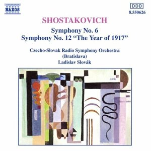 Shostakovich - Symphonies 6&12 Year Of 1917-Naxos CD Deu (Компакт-диск 1шт) шостакович
