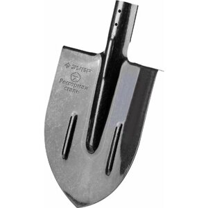 Штыковая лопата c ребрами жесткости ЗУБР ПРОФИ-5, ЛКО, без черенка (39450)