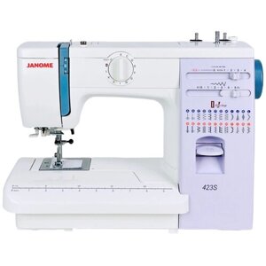 Швейная машина Janome 423S / 5522, бело-сиреневый