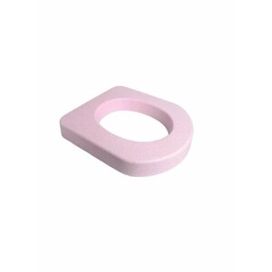 Сиденье для унитаза пенопласт для дачного туалета розовый