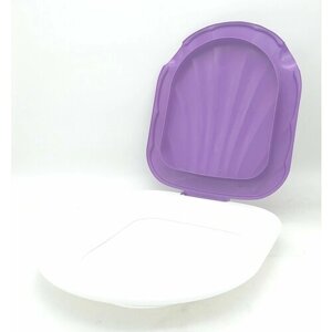 Сиденье для ведра туалета "МегаПласт" 18 л фиолетовый