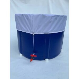 Складная ёмкость 250 л ПВХ 3в1 (бак/бочка) для воды Garden крышка и кран