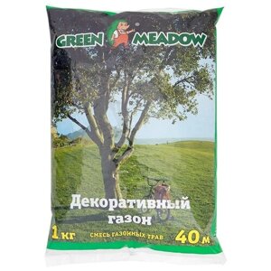 Смесь семян GREEN MEADOW Декоративный газон для затемненных мест 1 кг, 1 кг