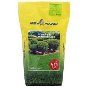 Смесь семян GREEN MEADOW Партерный английский газон, 5 кг, 5 кг