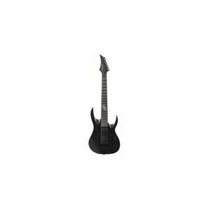 Solar guitars ab2.7c 7-струнная электрогитара, цвет черный матовый