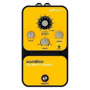 Source Audio SA123 Soundblox Tri-Mod Flanger - Фленджер нового поколения. 11 Вариаций/56 бит проц. 24 бит выход/Работает с кольцом