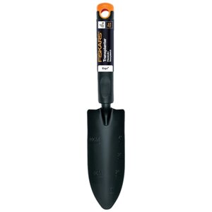 Совок посадочный FISKARS 1027018 черный