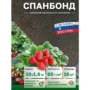 Спанбонд для защиты растений 60 г/м² 1,6 10 м