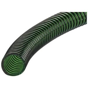 Спиральный шланг, зеленый, 1 1/4in (32мм), 1п. м.