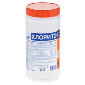 Средство для хлорной дезинфекции бассейна хлоритэкс (таблетки по 20 г.) 0,8 кг