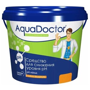 Средство для снижения уровня рН AquaDoctor pH-минус, 1 кг