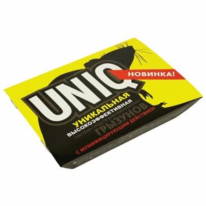 Средство для уничтожения грызунов мумифицирующее гель+гранулы UNIQ, UN250 В комплекте: 1шт.