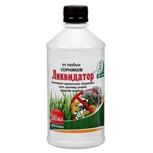 Средство сплошного уничтожения сорняков "Доктор Грин", "Ликвидатор", 500 мл